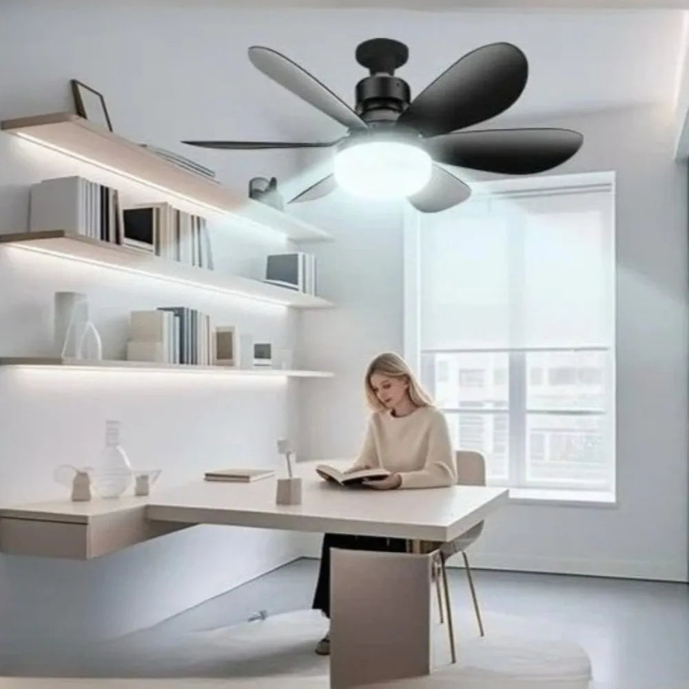 LED 30W Ceiling Fan Light E27 Remote Dimming | RTONTR Ceiling Fan Light Babs