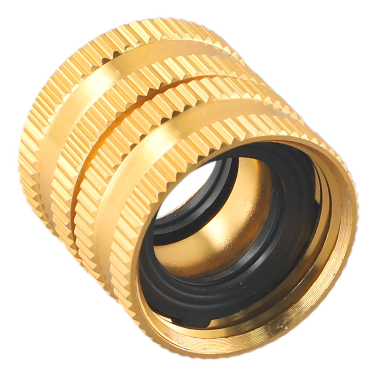 3/4" Aluminium Alloy Garden Hose Female-Female Connector Garden Hose Fitting Babs Default Title