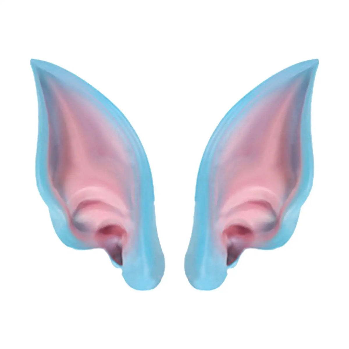 Latex Elf Ears – Fairy, Vampire & Elven Halloween Costume Props Costume Ear Props Babs Blue