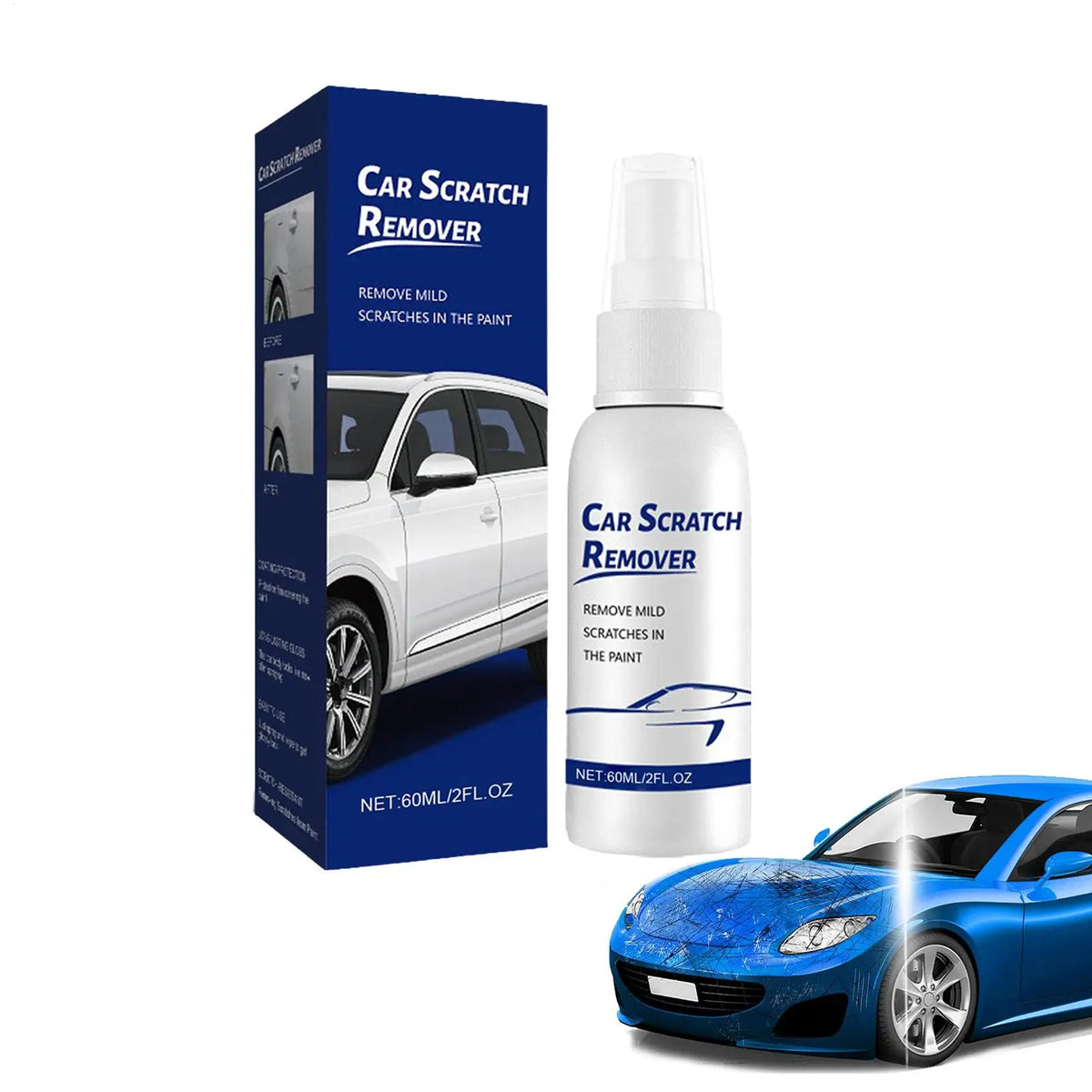 60ml Car Scratch Repair Spray | Nano Paint Restorer Car Scratch Repair Spray Babs