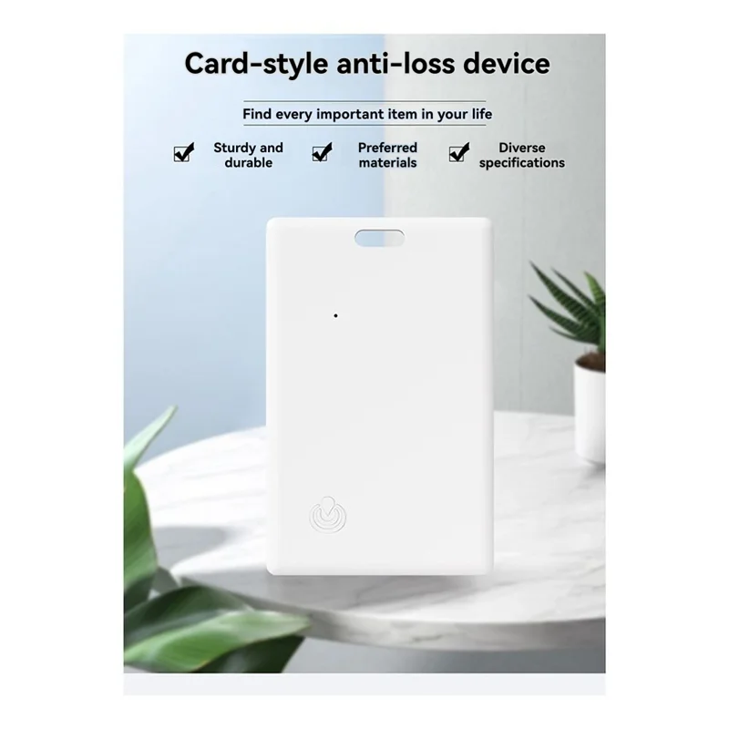 Ultra-Thin Bluetooth Wallet Tracker Card – Works with Find My Bluetooth Tracker Card Babs