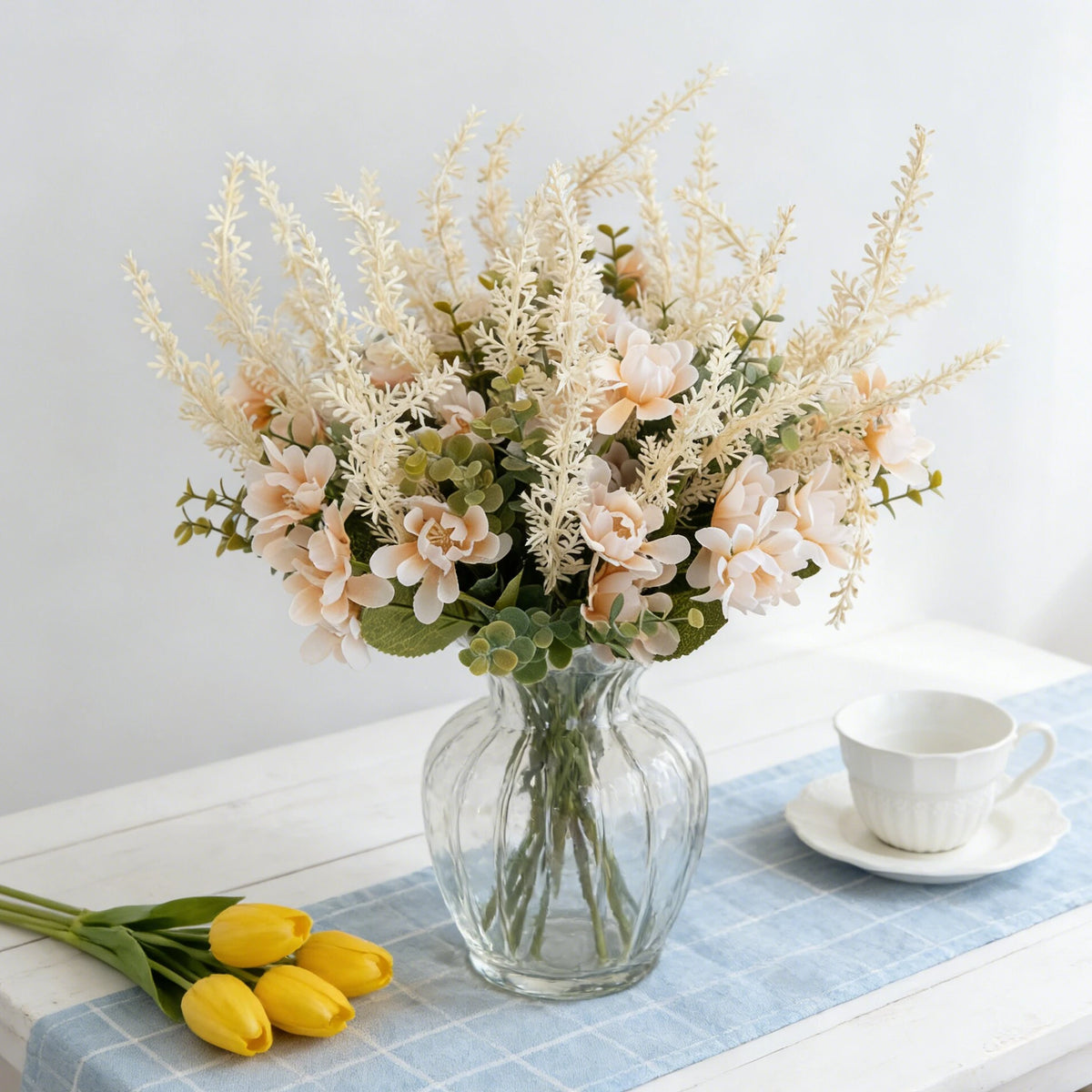 Silk Chrysanthemum Artificial Flowers – Wedding & Home Décor Artificial Silk Flowers Babs