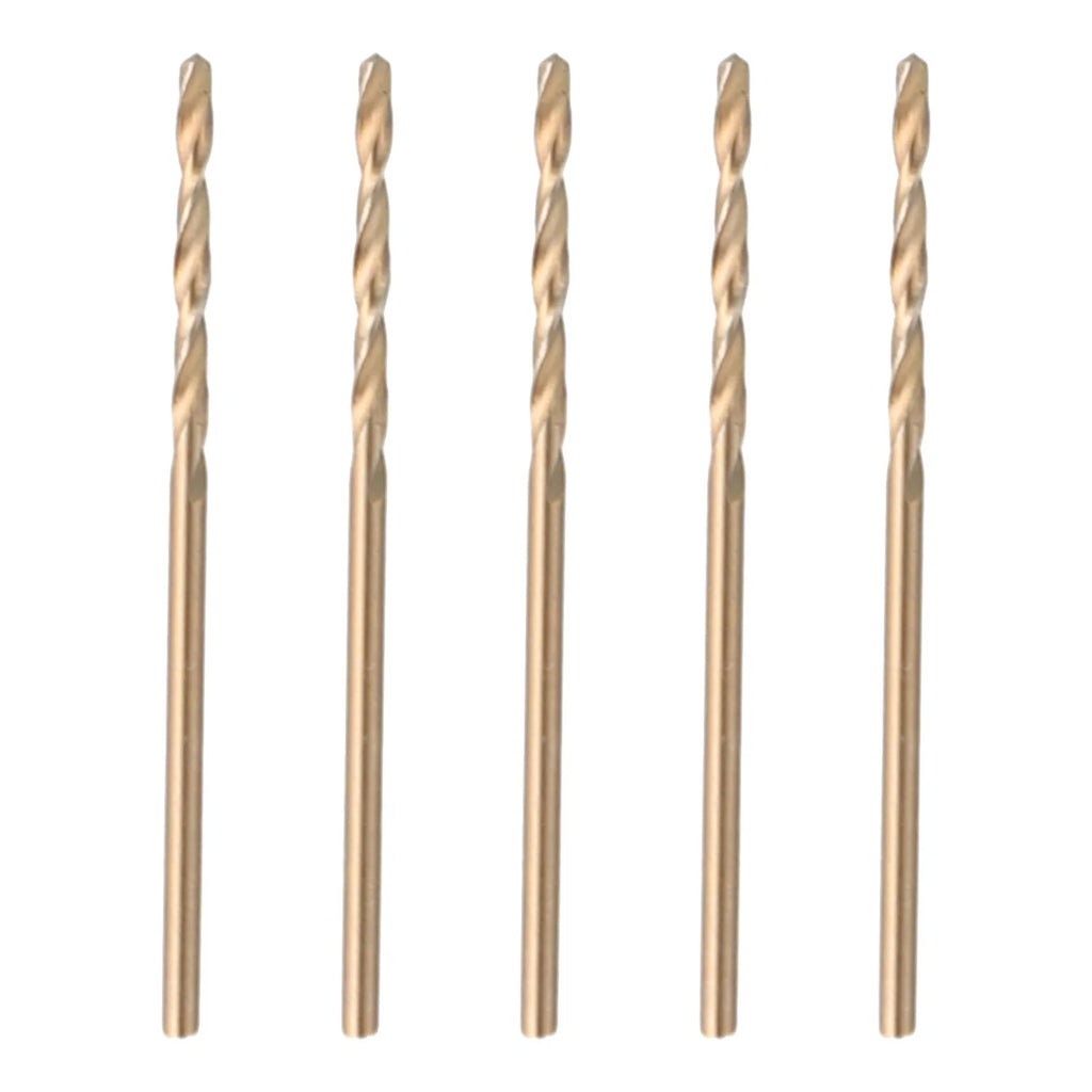5-Piece M35 Cobalt HSS Drill Bit Set 1–4mm – Metal & Wood Cobalt Drill Bit Set Babs