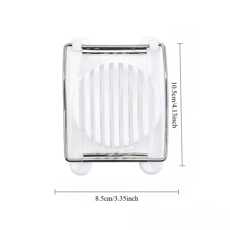 Egg Slicer & Fruit Cutter – Stainless Steel Kitchen Tool Egg Slicer Tool Babs