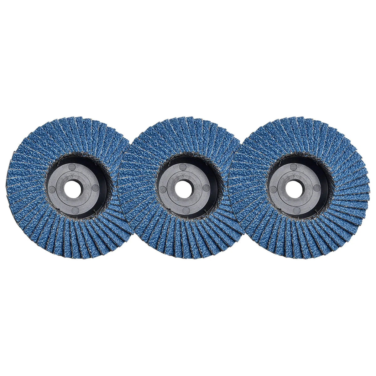 3-Pack 3" Flap Discs 75mm Grinding Wheels for Angle Grinder Abrasive Flap Discs Babs