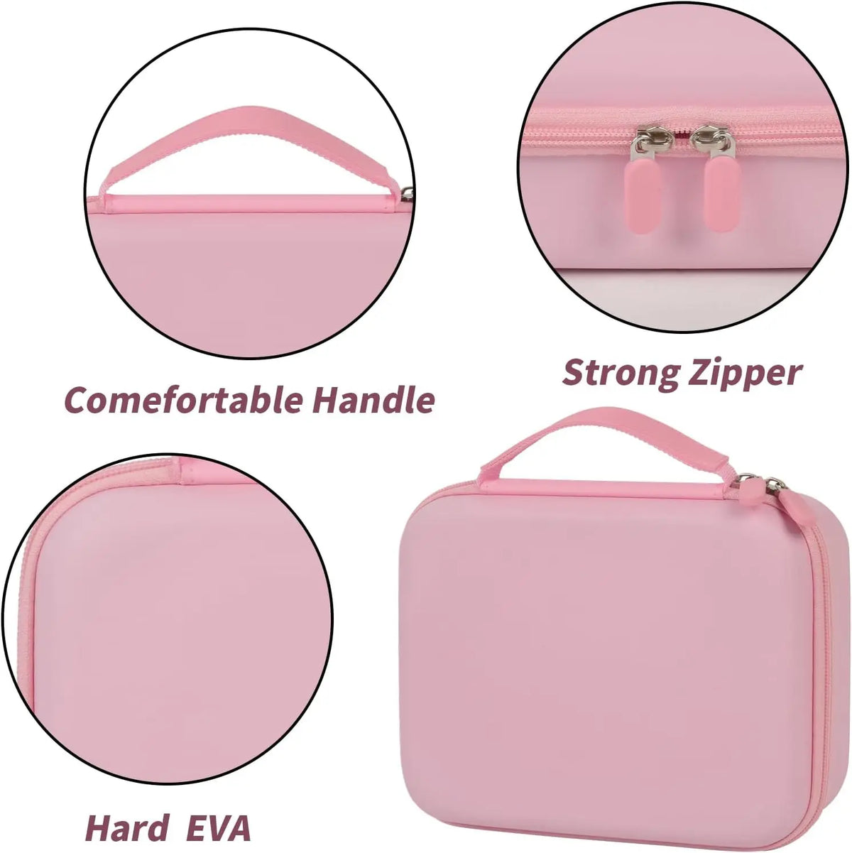Kids Karaoke Machine Carrying Case – Fits 2 Wireless Mics Karaoke Carrying Case Babs