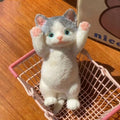 Cat Paw Squeezable Slow Rebound Sensory Toy – Soft & Durable Squishable Sensory Toy Babs gray