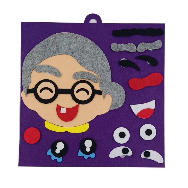 3D Sticker Puzzle DIY Cartoon Educational Toy for Kids Ages 3–6 Kids Sticker Puzzle Babs 1 (8)