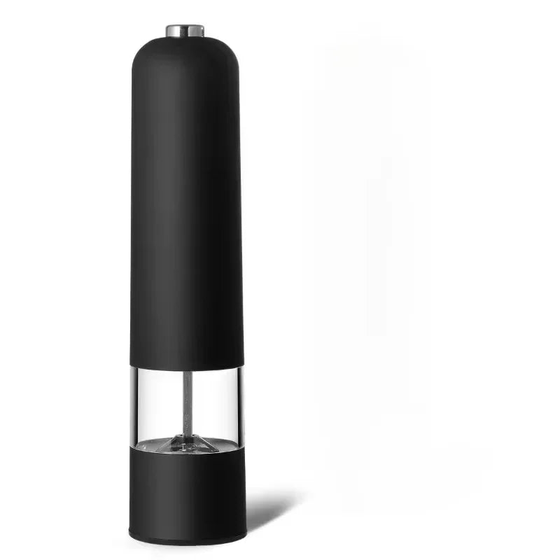 Electric Salt & Pepper Grinder – Adjustable Coarseness Mill Electric Spice Grinder Babs black