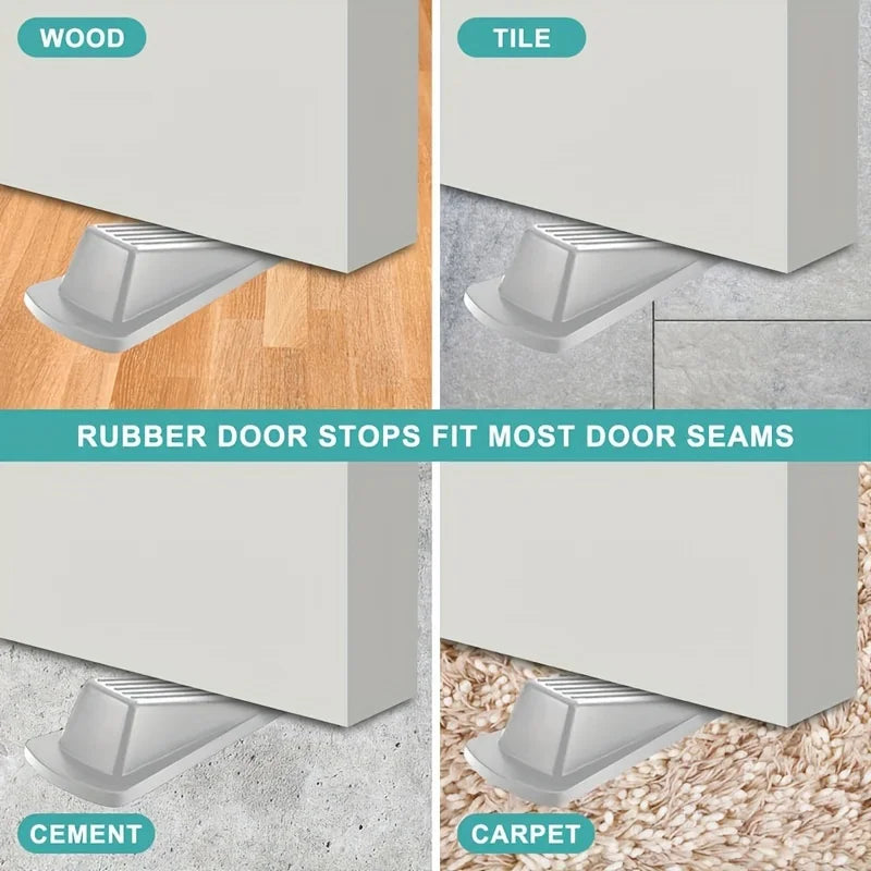 Non-Slip Door Stopper Wedge & Anti-Collision Door Blocker Door Stopper Wedge Babs