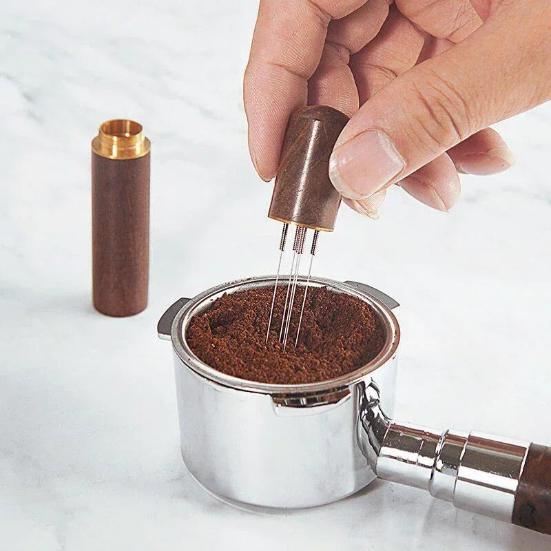 Espresso Coffee Tamper & Powder Distributor Leveler Tool Espresso Tamper Tool Babs