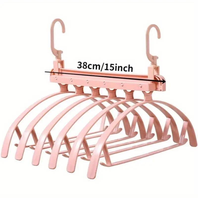 Foldable Clothes Rack – Anti-Skid Multifunction Hanger Organizer Folding Clothes Rack Babs