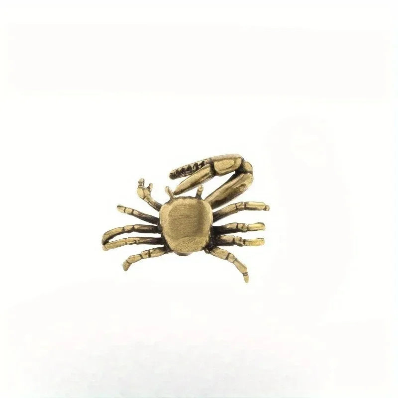 Brass Crab Cabinet Knob – Nautical Single Hole Drawer Pull Cabinet Knob Babs