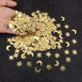 100Pcs Moon Star Paper Confetti – Eid Mubarak Ramadan Decor Party Confetti Babs 100pcs