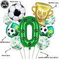 Soccer Party Balloon Kit – Football Birthday Decoration Set Party Balloon Kit Babs A Number 0 As pictures show