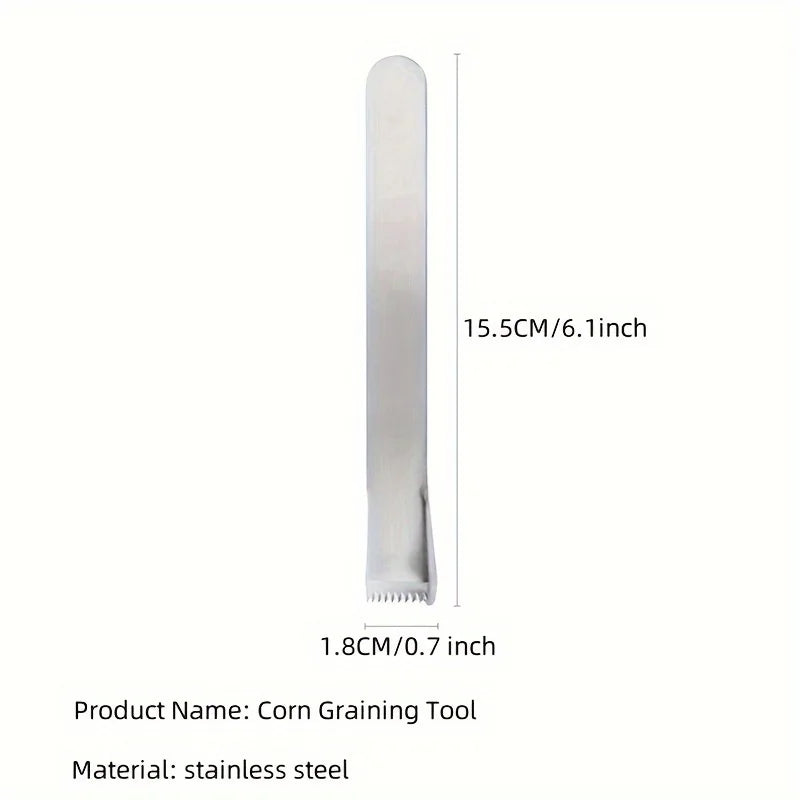 Stainless Steel Corn Kernel Remover – Fast & Easy Stripper Corn Kernel Remover Babs