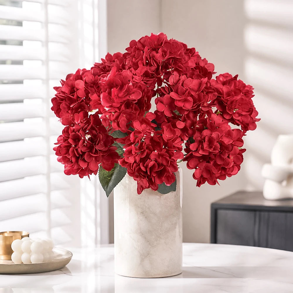 46cm Artificial Silk Hydrangea Flower – Wedding & Home Decor Artificial Silk Flower Babs