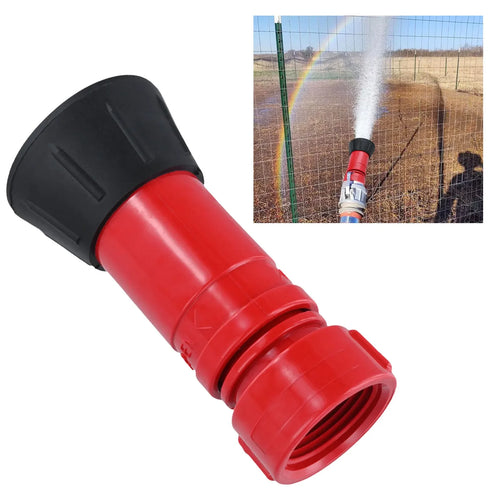 1-Inch Heavy Duty Fire Hose Nozzle – High Pressure Spray Irrigation Garden Hose Nozzle Babs