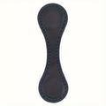 Personalized Magnetic Faux Leather Bookmark – Custom Engraved Custom Engraved Bookmark Babs Black