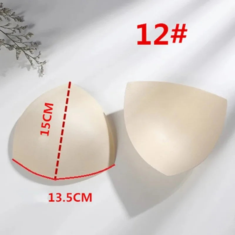 Women's Foam Triangle Swimsuit Padding Inserts – Bikini Bra Cups Bikini Padding Inserts Babs 12 1Pair