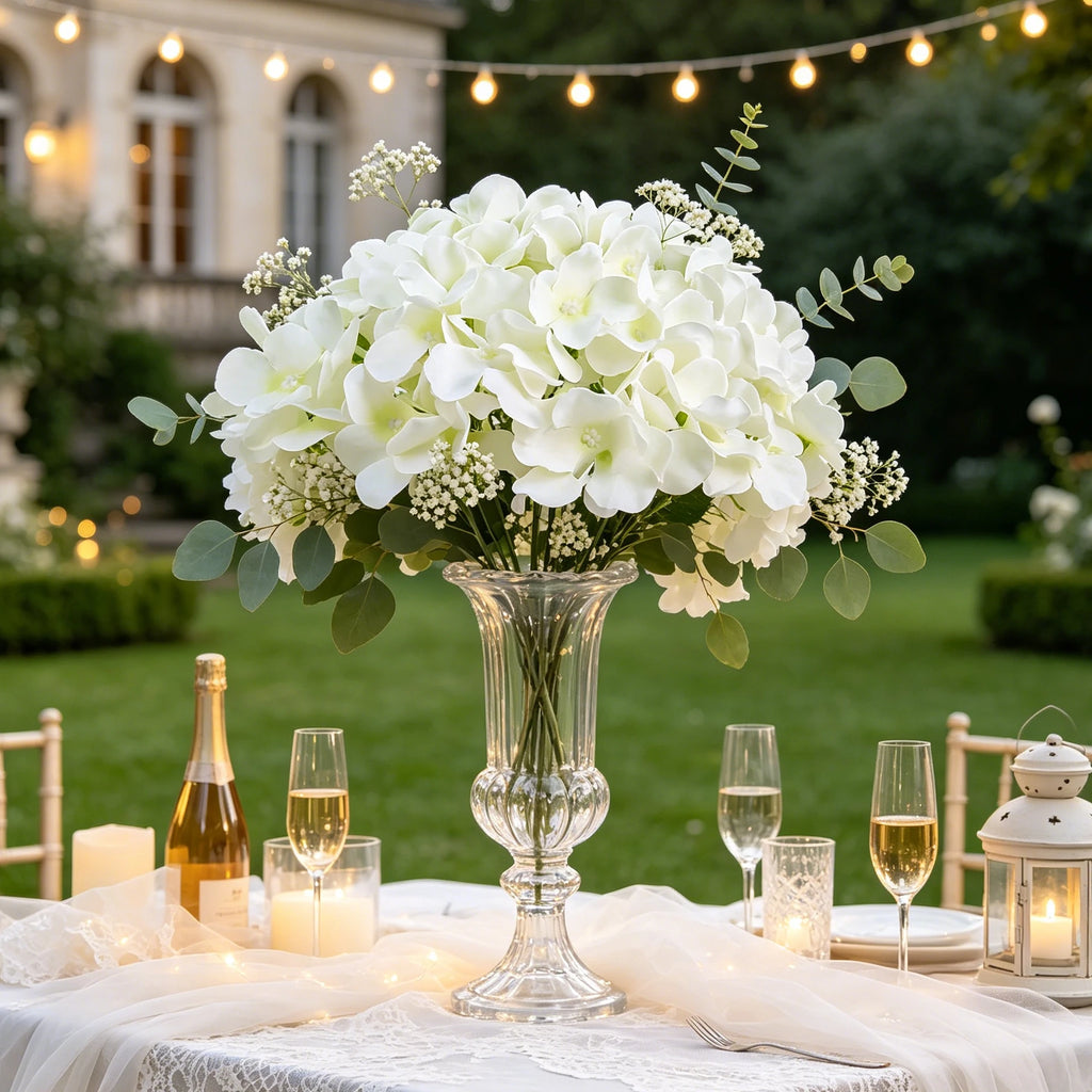 Artificial Silk Hydrangea Flowers – Wedding & Home Décor Artificial Silk Flowers Babs