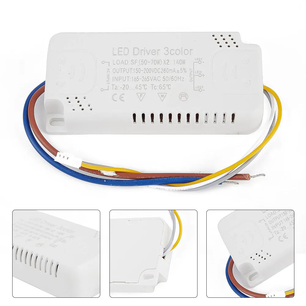 LED Driver 3-Color 8–70W Non-Isolating Transformer | LED Lighting LED Driver Transformer Babs