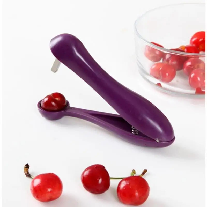 Stainless Steel Cherry Pitter – Fast Seed Remover Tool Cherry Pitter Tool Babs 1pc
