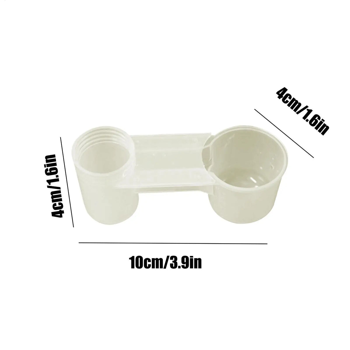 Double Nozzle Bird Water Feeder for Parrots, Pigeons & More Bird Water Feeder Babs