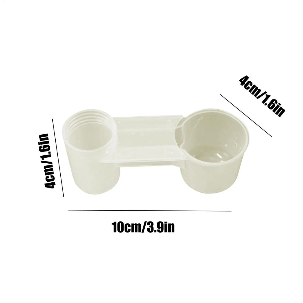Double Nozzle Bird Water Feeder Bottle – Parrot Pigeon Hamster Bird Water Feeder Babs