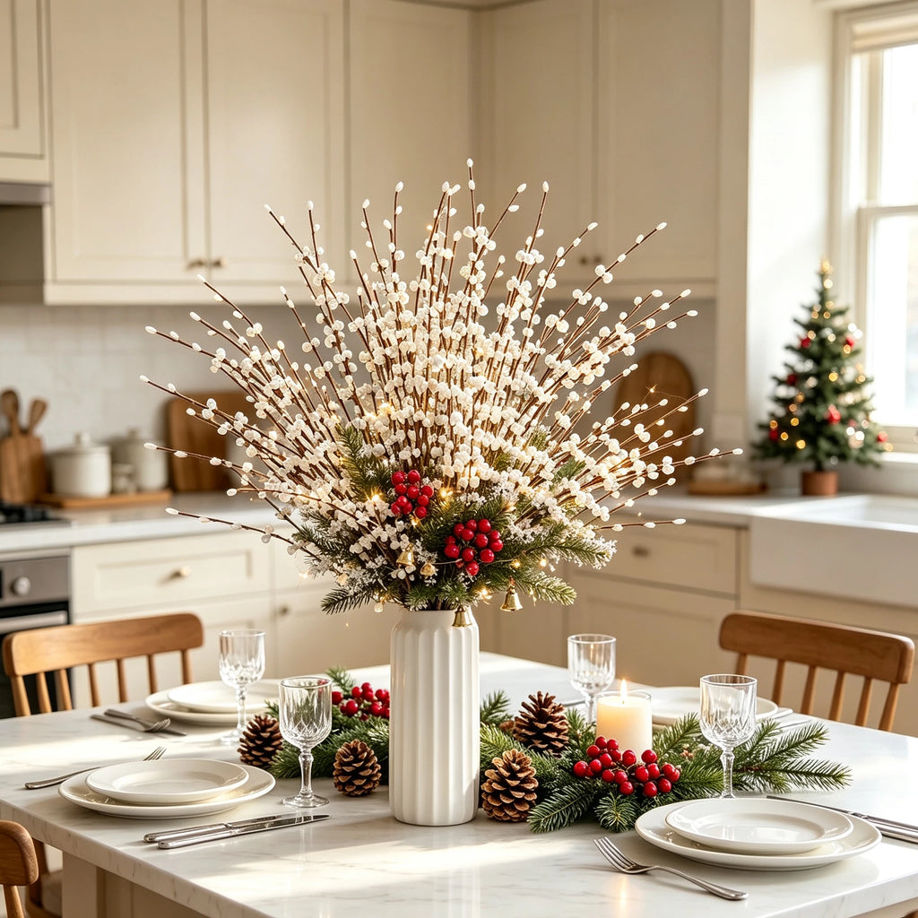 Artificial Jasmine Flower Stems 5/10pcs – Wedding & Home Decor Artificial Flower Stems Babs