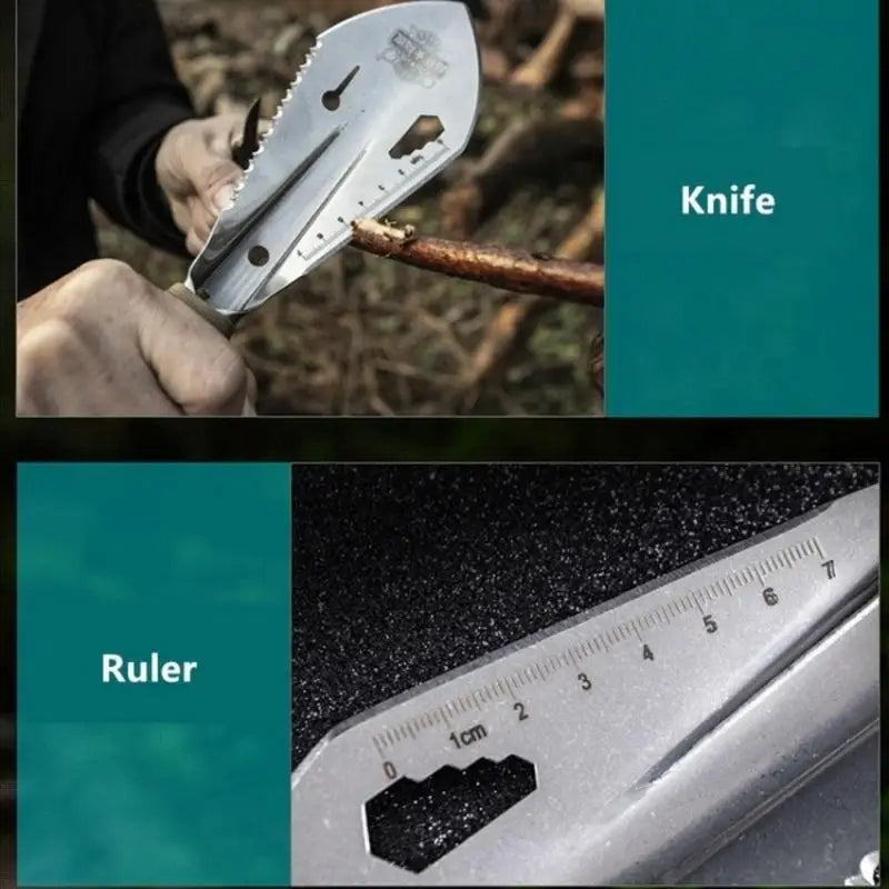 Stainless Steel Garden Multi-Tool Shovel Trowel Weeder Bonsai Garden Multi-Tool Babs