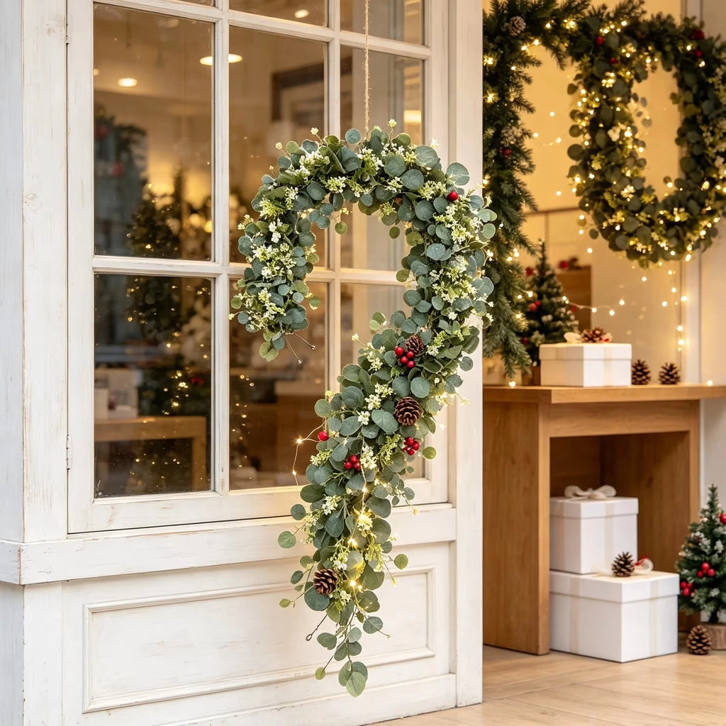 Artificial Greenery Vine Garland – Wedding & Holiday Decor Artificial Vine Garland Babs