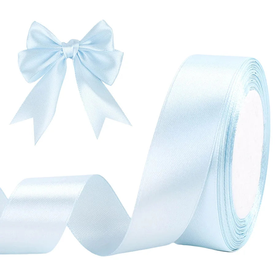 25 Yard Satin Ribbon for Gift Wrapping, Crafts & Parties Satin Craft Ribbon Babs A10 25Yardx2.5CM