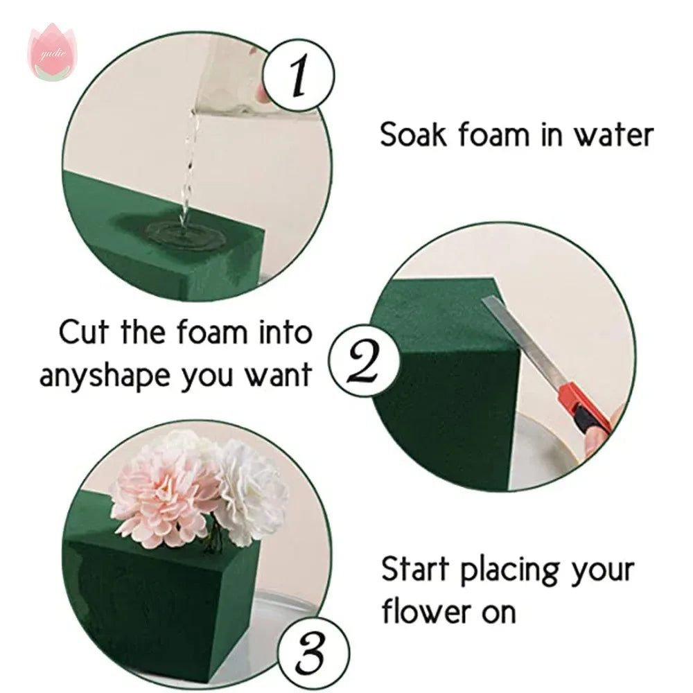 DIY Floral Foam Bricks – Wedding & Holiday Flower Arranging Floral Foam Brick Babs