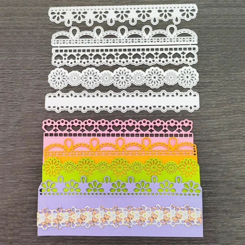 Metal Cutting Dies Flower Lace Scrapbook Card Making Stencils Craft Cutting Dies Babs