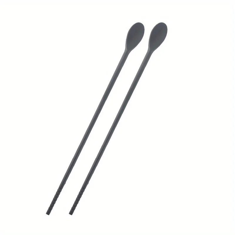 Non-Slip Silicone Spoon Chopsticks – Dual-Use Kitchen Tool Silicone Kitchen Utensil Babs