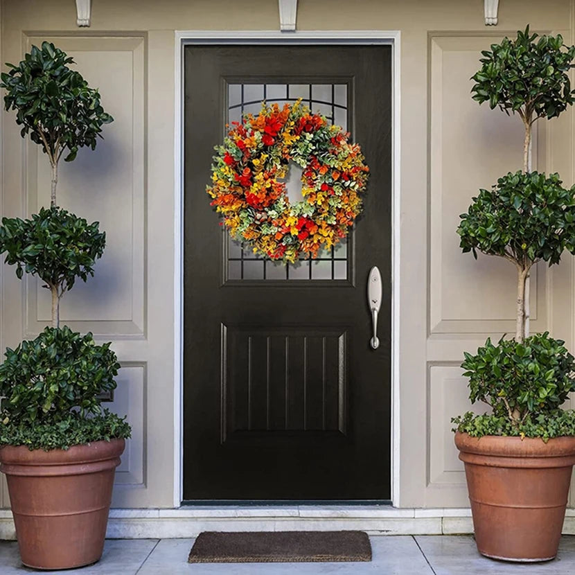 Artificial Eucalyptus Wreath – Wedding & Home Décor, 1 or 2pcs Artificial Wreath Babs