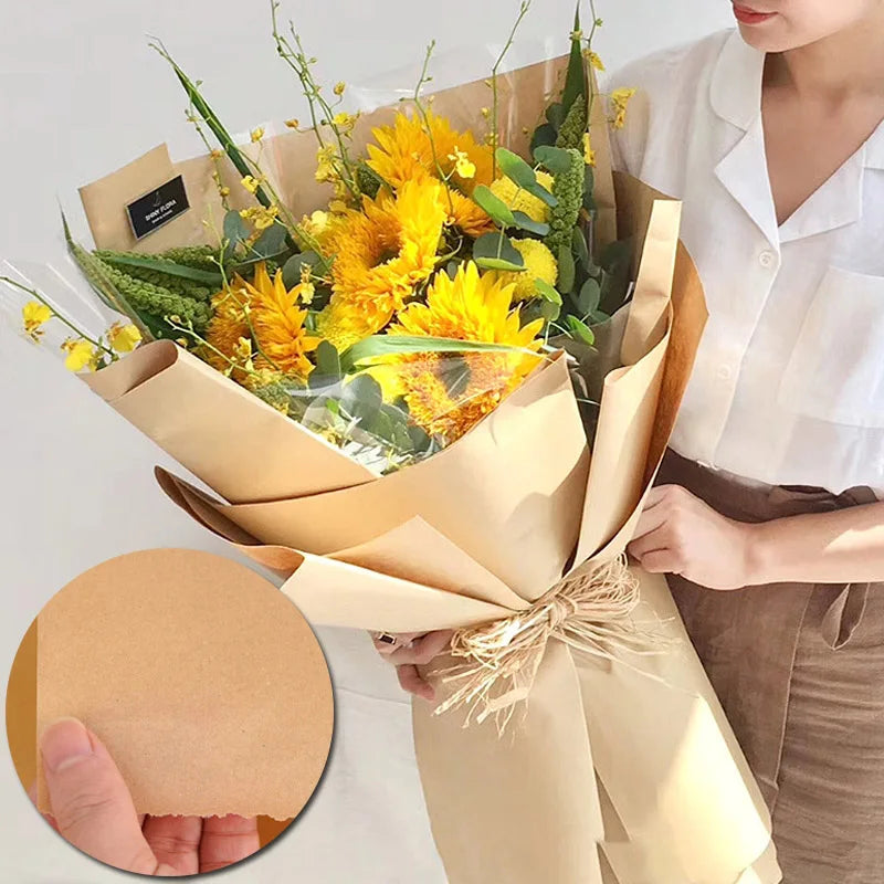 Brown Kraft Paper Roll 45×1000CM – Gift, Flowers & Art Kraft Paper Roll Babs