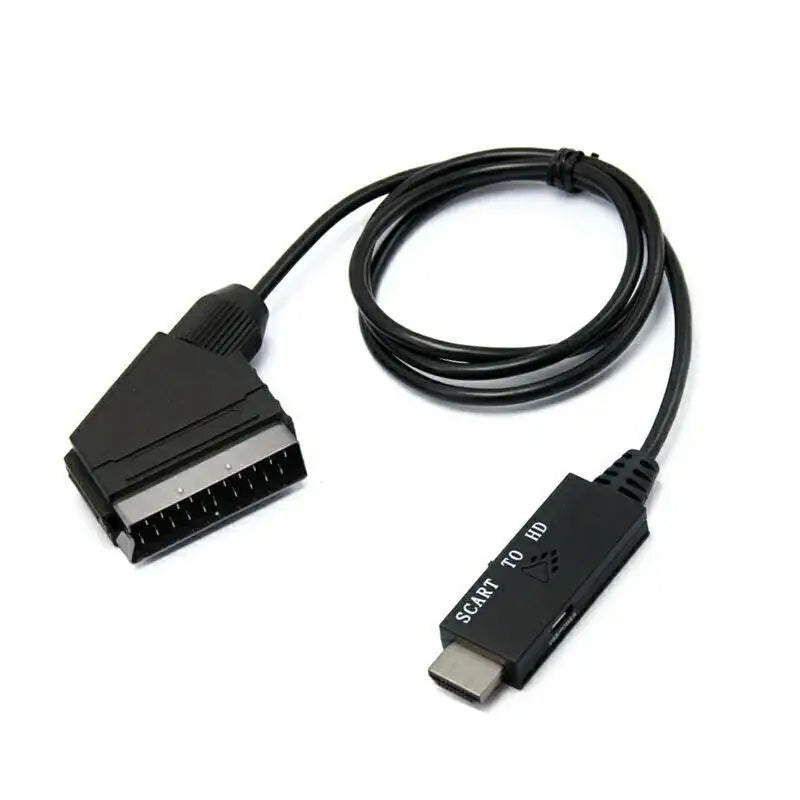 HDMI to SCART Converter Cable – Plug & Play, 1080p HD HDMI SCART Converter Babs