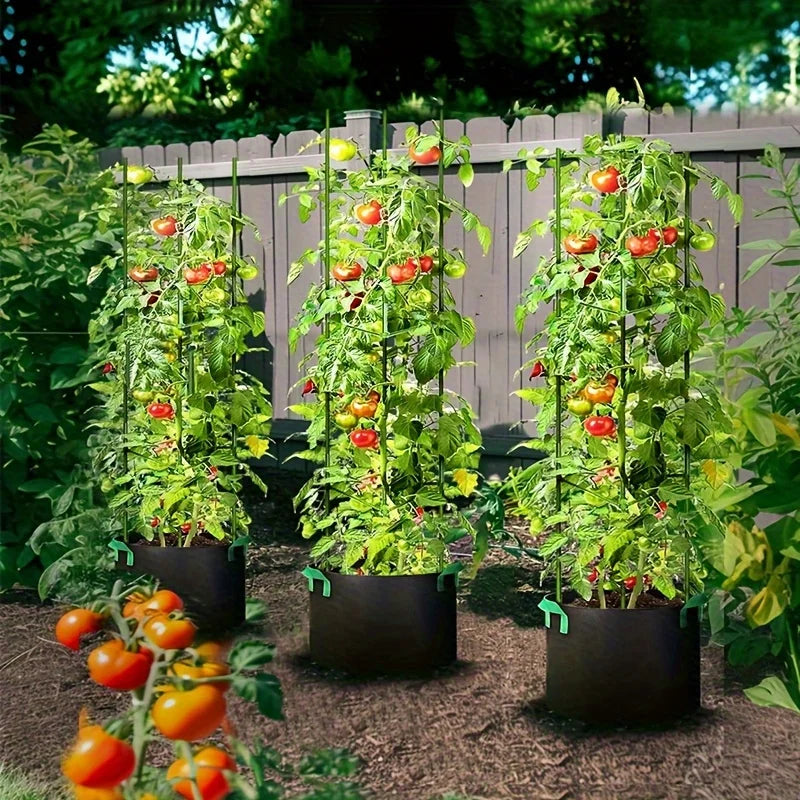 2-Pack Box-Style Tomato Planting Bags | Non-Woven Fabric Planters Fabric Grow Bags Babs