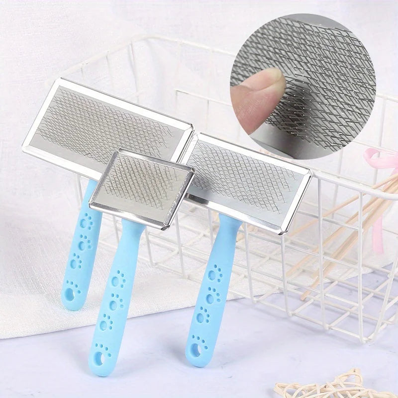 Stainless Steel Pet Grooming Comb – Dog & Cat Detangler Pet Grooming Comb Babs