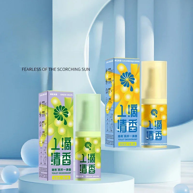 Bathroom Air Freshener Drops – Cucumber, Jasmine & Grape Air Freshener Drops Babs