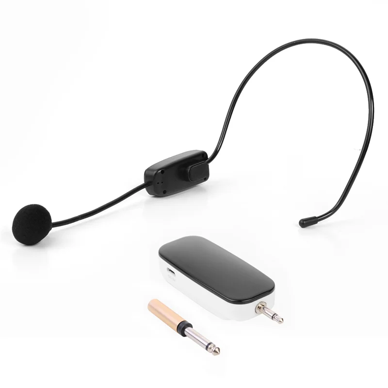 UHF Wireless Headset Condenser Microphone & Receiver Kit Wireless Microphone Kit Babs