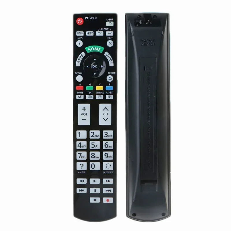 N2QAYB000936 Replacement Remote for Panasonic TX-P50 TX-P55 TV Remote Control Babs black