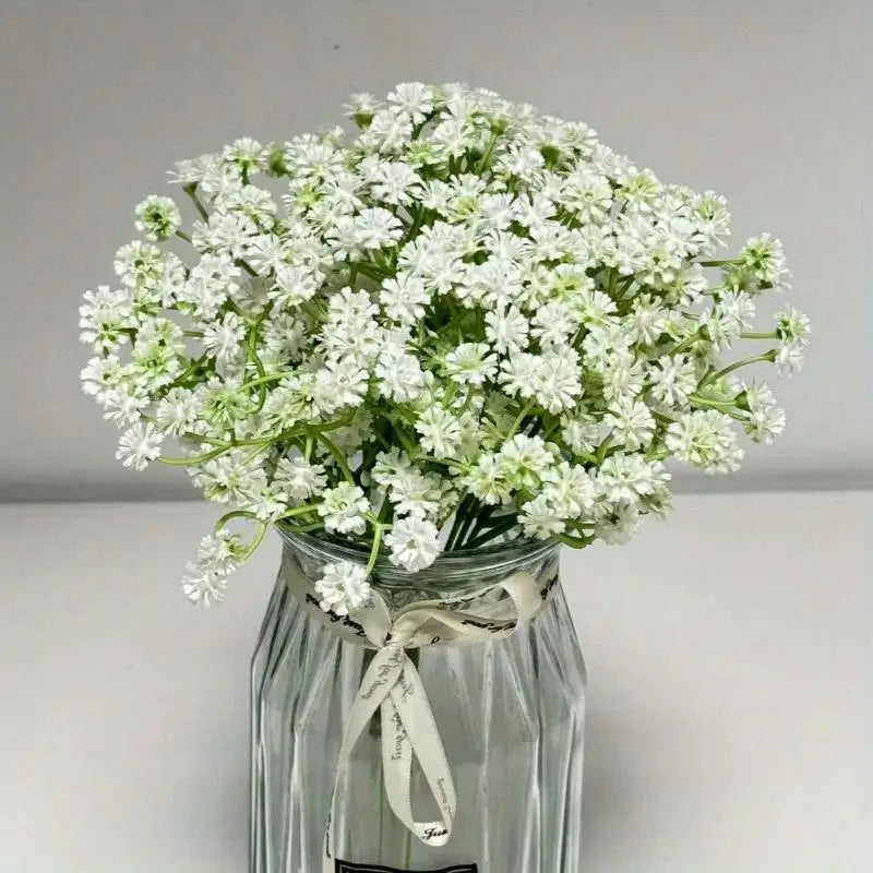10pcs Artificial Gypsophila Baby's Breath for Wedding Decor Artificial Flowers Babs