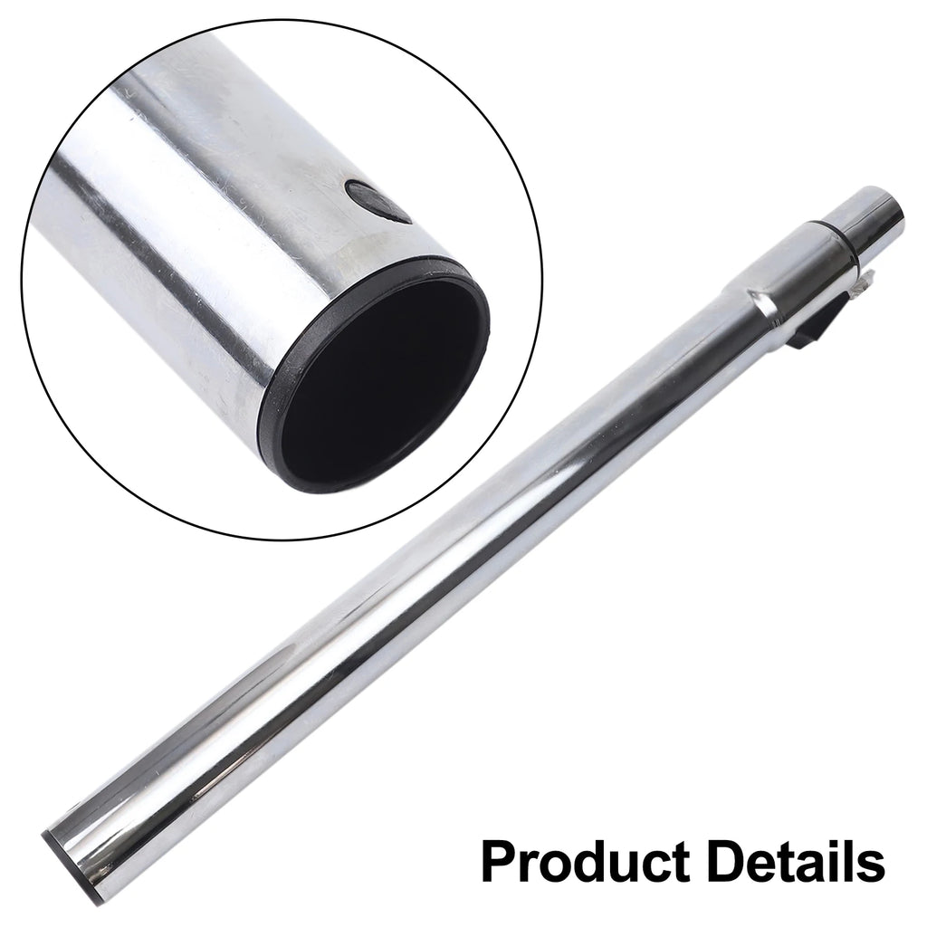 LEENKEA Telescopic Vacuum Tube 32mm Chrome Extension Wand Vacuum Extension Tube Babs