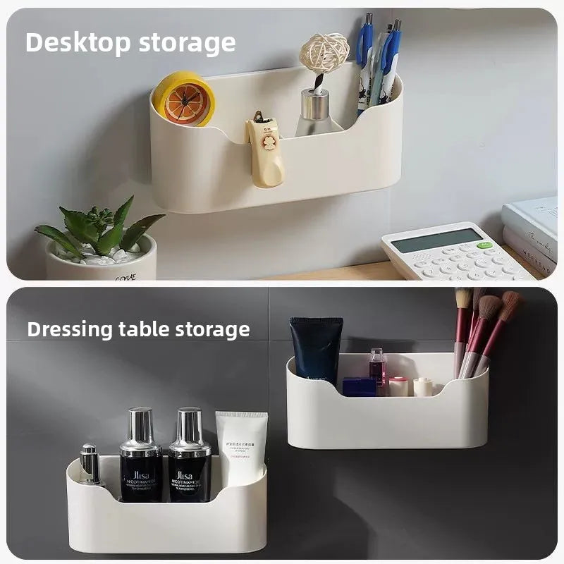Wall-Mounted Kitchen Storage Box | Cabinet & Fridge Organizer Kitchen Storage Rack Babs