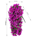 Artificial Bougainvillea Vine Silk Flowers – Wedding & Home Decor Artificial Flower Vine Babs PURPLE 1 pc