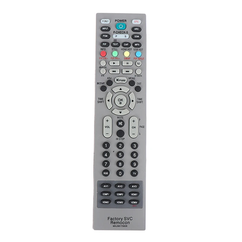 MKJ39170828 Factory Service Remote for LCD LED TV TV Service Remote Babs GRAY China Mainland