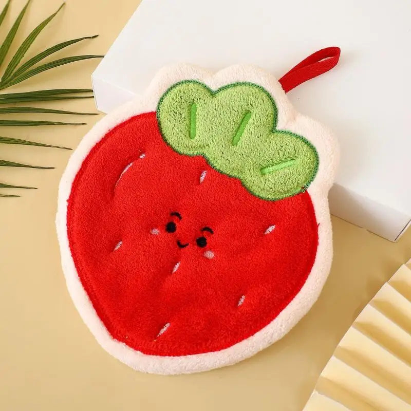 Fruit Shaped Hanging Hand Towels – Kitchen & Bathroom Decor Decorative Hand Towel Babs C